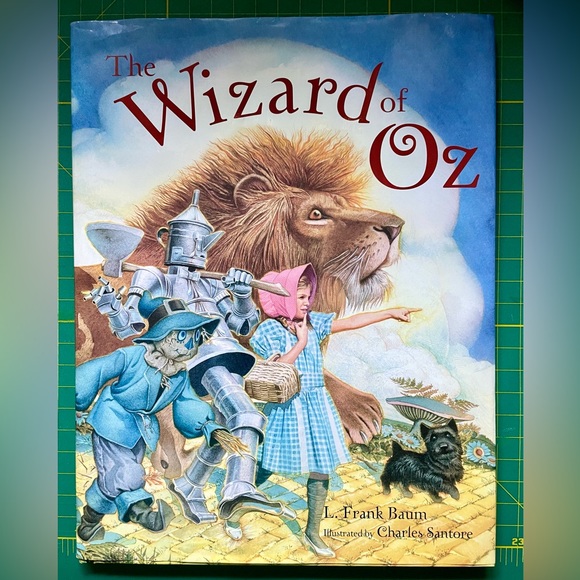 Wizard of Oz hardcover book, Kohls cares book - Picture 1 of 12